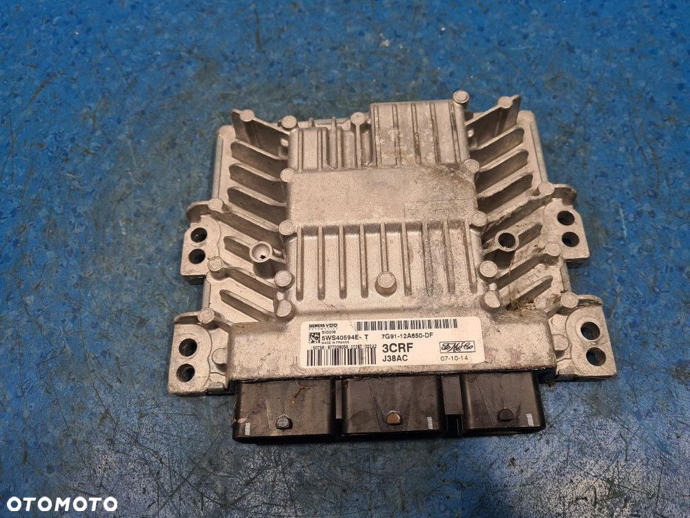 FORD MONDEO  MK4 2.0 TDCI STEROWNIK SILNIKA 7G91-12A650-DF - 1