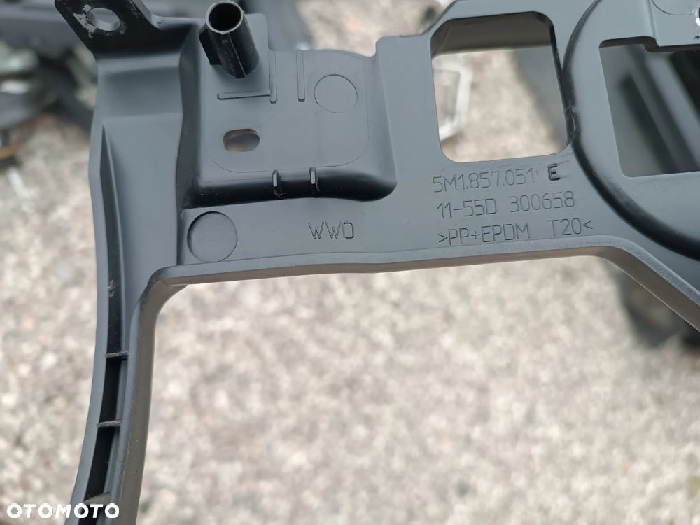 Osłona obudowa plastik deski konsoli konsola dolna VW Golf VI  TIGUAN 6 Plus 5M1857051E - 3