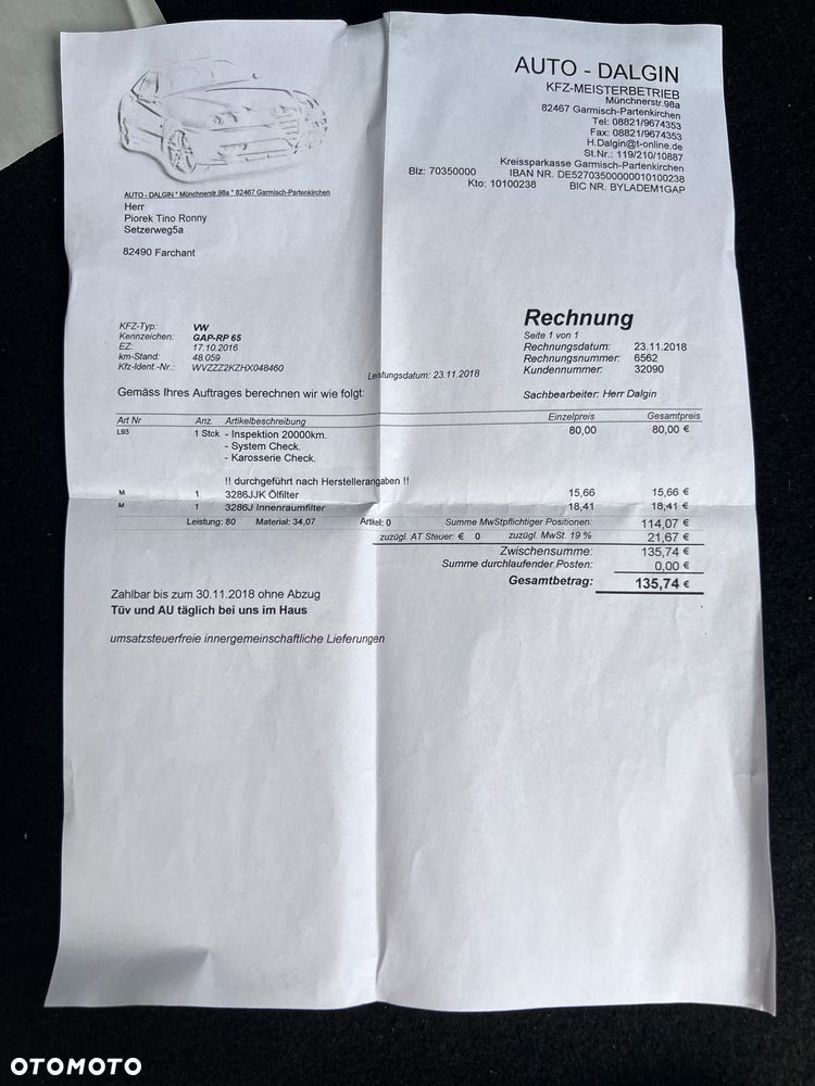 Volkswagen Caddy Maxi 2.0 TDI Trendline Mixt - 13