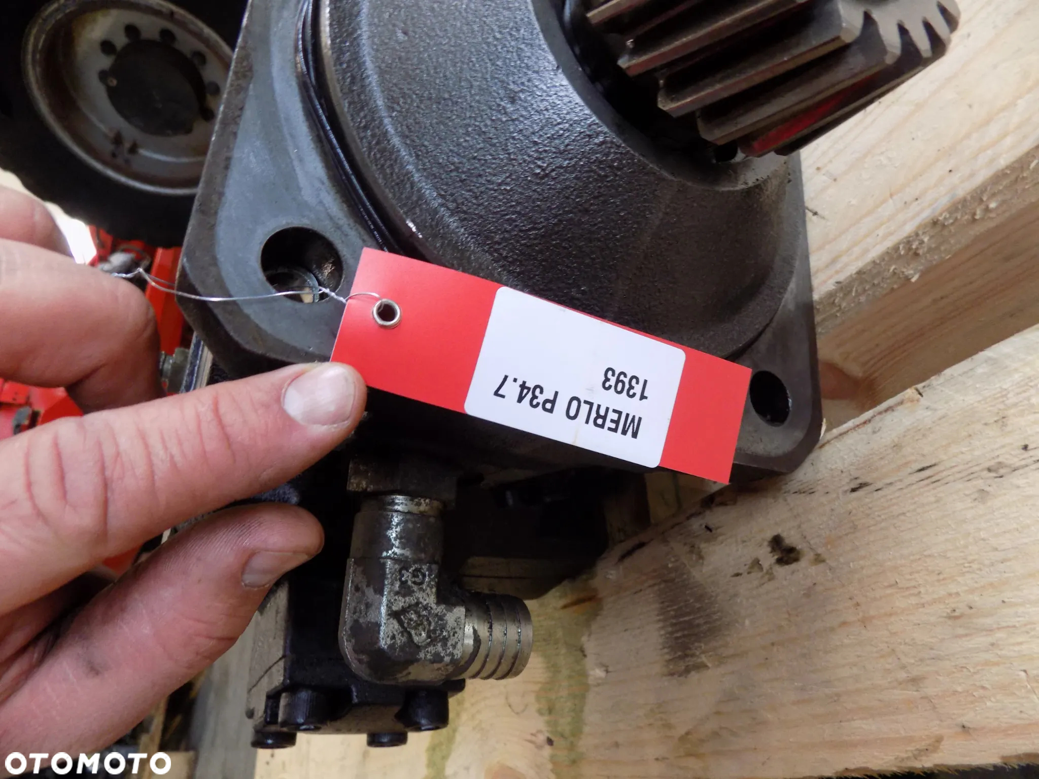 Merlo P 34.7 Silnik hydrauliczny hydrostat  silnik Sauer-Danfoss H1B110 A - 3