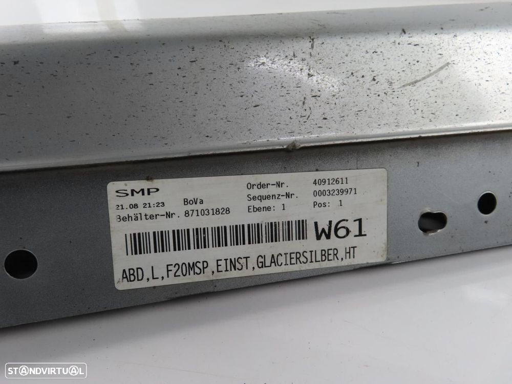 Embaladeira Plástica / Pack M Esquerda Usado / Original BMW 1 (F20) 51778056815... - 5