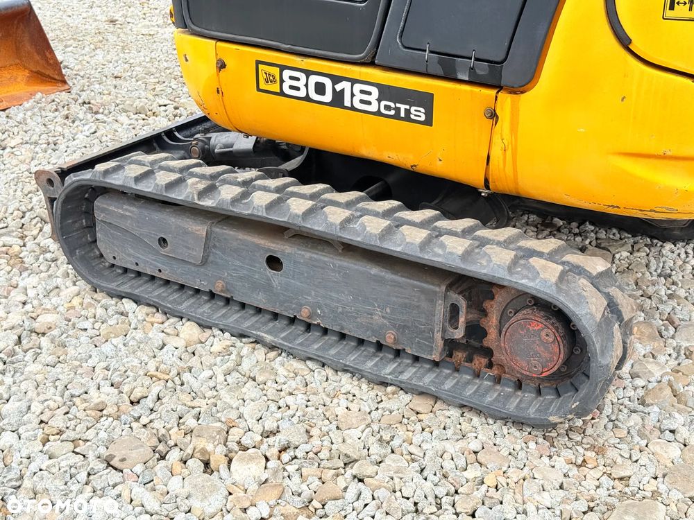 JCB MINIKOPARKA JCB 8018 3 Łyżki Stan IDEALNY - 11