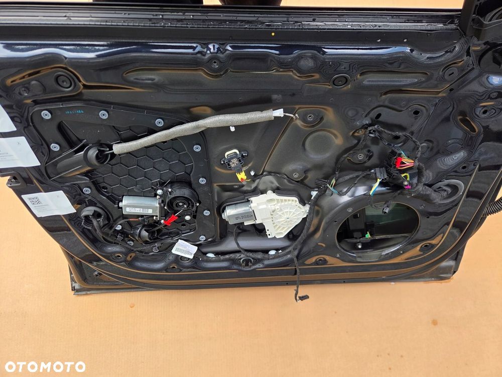 AUDI OE A8 D4 LIFT LX5R DRZWI LEWY PRZÓD PRZEDNIE LEWE ORYGINAŁ KOMPLETNE - 4