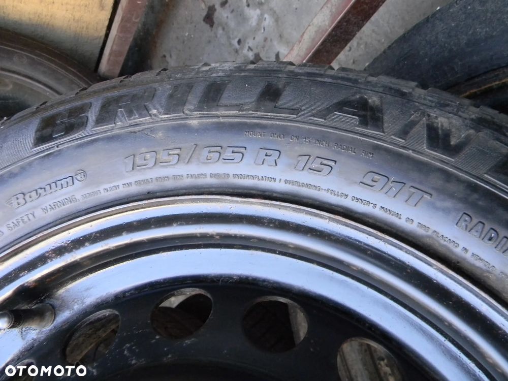 15" dojazd zapas koło dojazdowe MERCEDES C-KLASA 124 190 BARUM BRILANTIS - 4