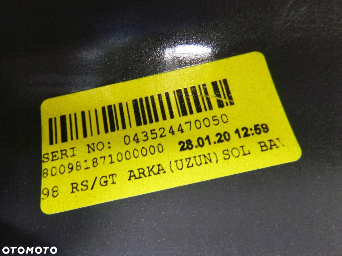 RENAULT CLIO 4 IV RS GT LISTWA PROGOWA PROGU PRAWA LEWA ORYGINAŁ - 9