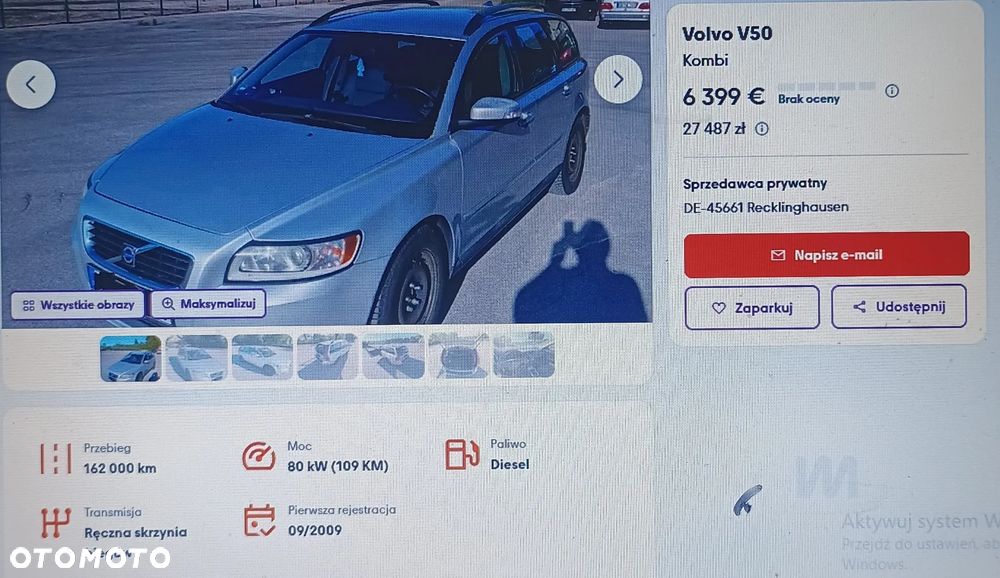 Volvo V50 1.6D DRIVe Momentum - 36