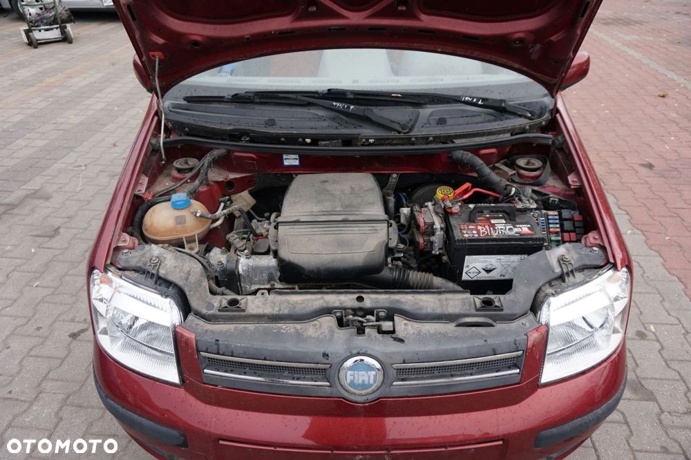 FIAT PANDA II 2004 132F 1.2 8V 188A4000 60KM CZERWONY ROSSO na części - 9