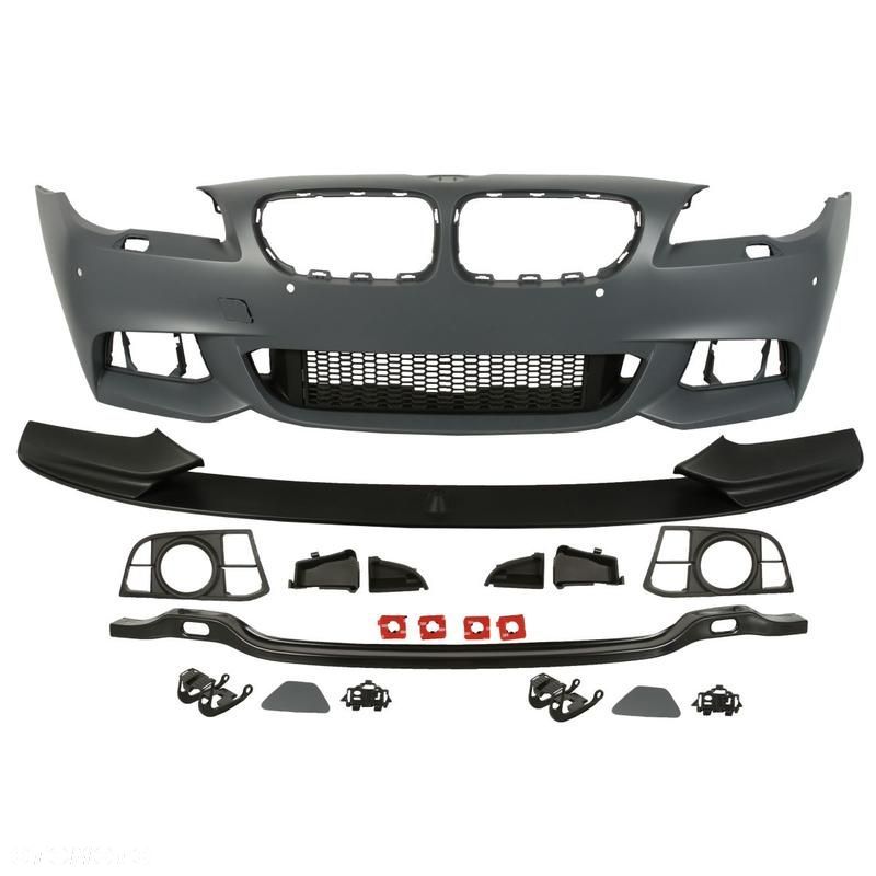 NOWY ZDERZAK BMW 5 2012-2017 LAKIEROWANY W KOLOR - 2