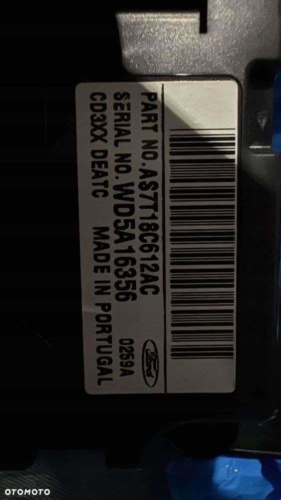 ramka radia z panelem klimatyzacji ford s-max mk1 lift - 4