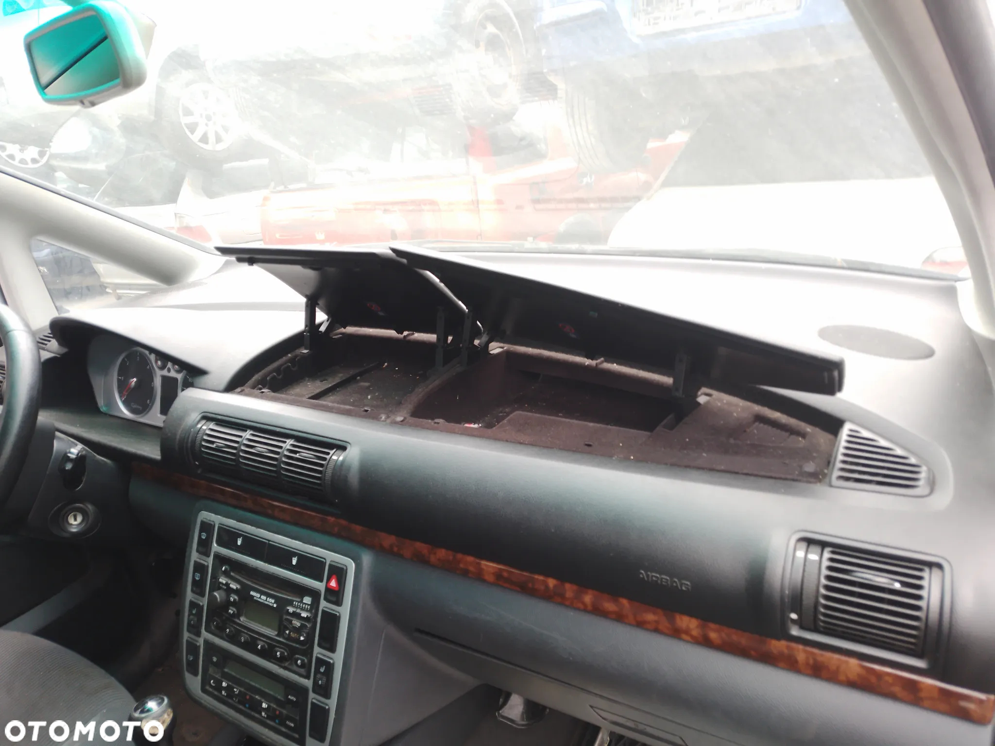 FORD GALAXY 00-06 1.9TDI 150KM KOLOR GV SCHOWEK DESKI ROZDZIELCZEJ ŚRODKOWY PRAWY - 2
