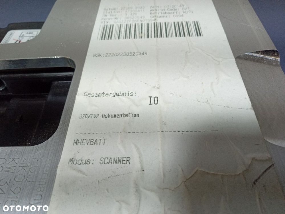 AUDI A7 C8 3.0 TDI AKUMULATOR BATERIA 4K0915171C - 9