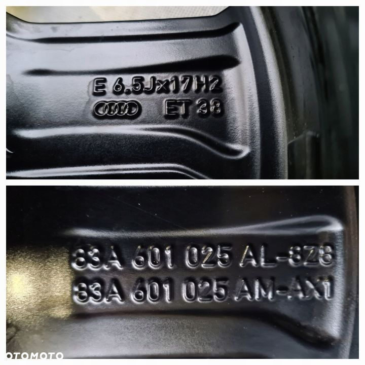 Felga Audi Q3 83A601025AL 6,5x17 ET38 - 7