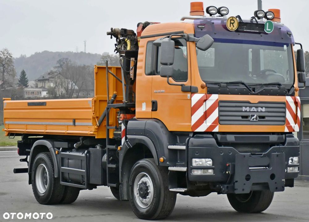 MAN TGA 18.360 * WYWROTKA 4,10 m * PK 10501 + PILOT * 4x4 * STAN BDB - 4