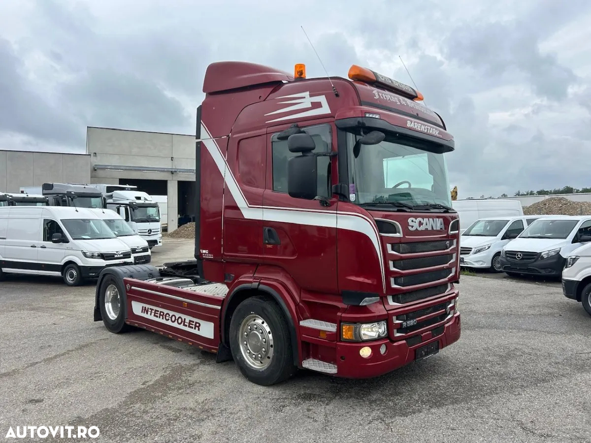 Scania R520, V8, Retarder, kit walking floor, factura externa - 3