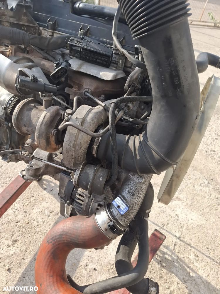Motor Mercedes 2.2 cdi biturbo euro 5 651 injectoare turbina 10009700036 - 3