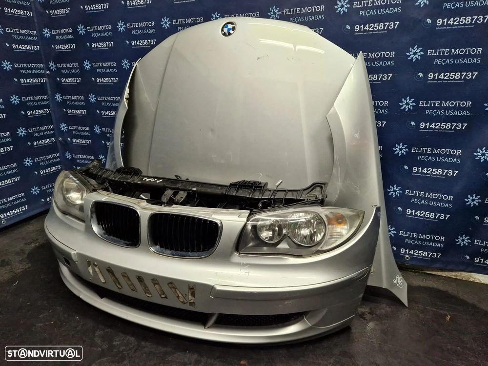 Frente completa usada BMW SERIE 1 LCI E87 E81 116i capot parachoques oticas guardalamas 120d 118d - 1