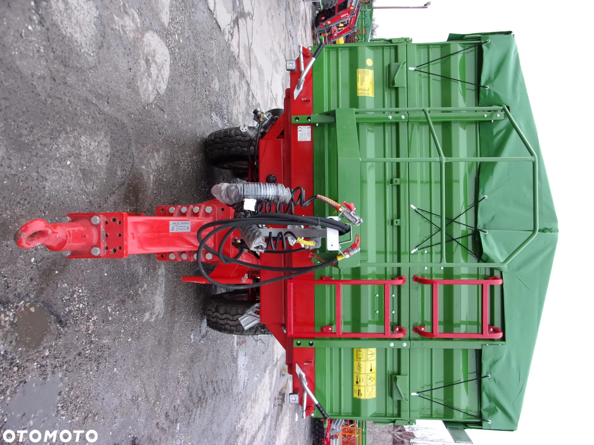 Pronar Przyczepa TANDEM paletowa PT510 / PT-512 z mechanizmem trójstronnego wywrotu - 11