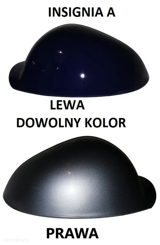 OPEL ASTRA II G III H, IV J, V K, INSIGNIA COMBO VECTRA C ZAFIRA OBUDOWA LUSTERKA W KOLOR PRAWA LEWA - 3