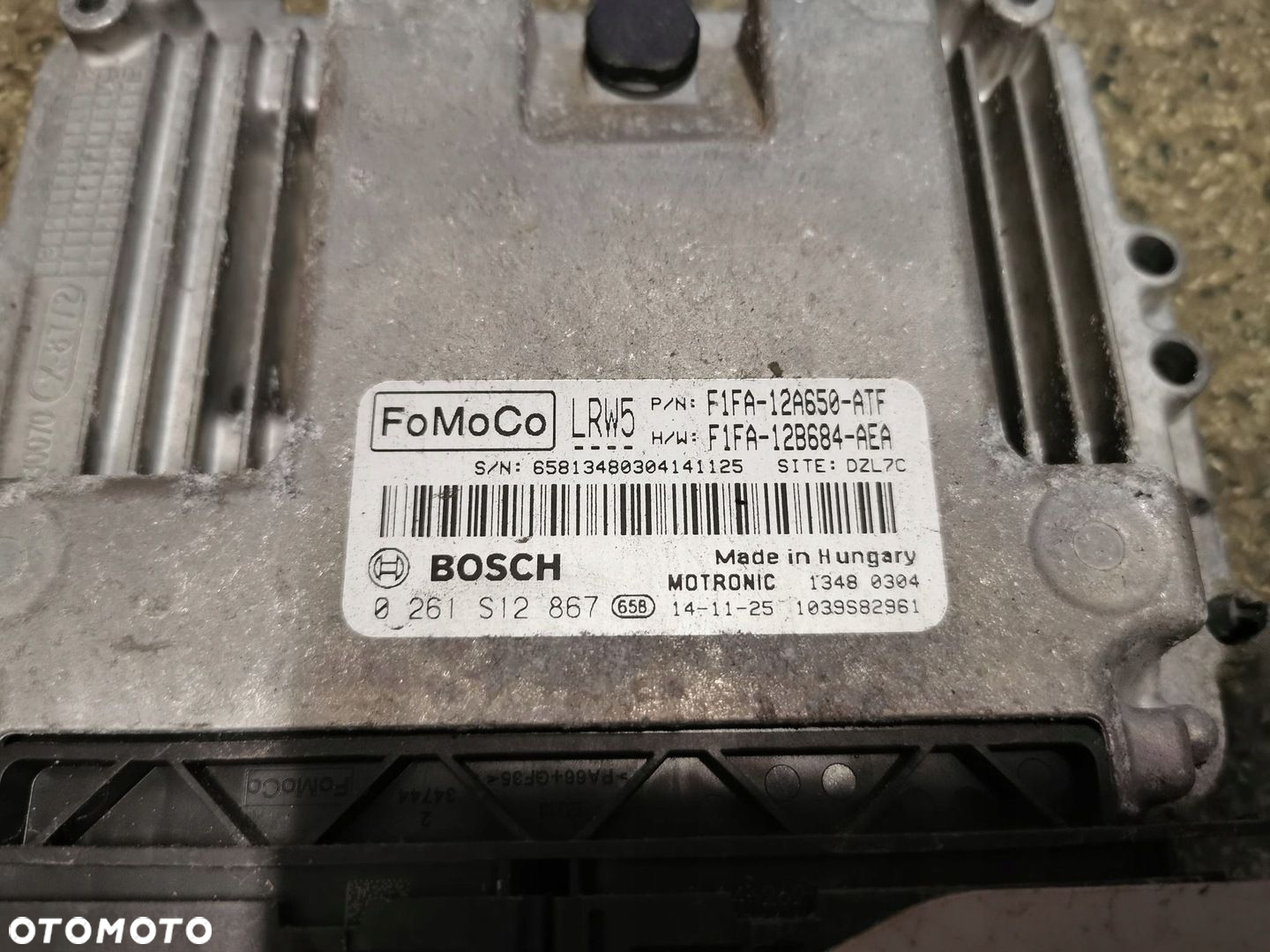 KOMPUTER SILNIKA FOCUS MK3 OE 1.0 F1FA-12A650-ATF - 2