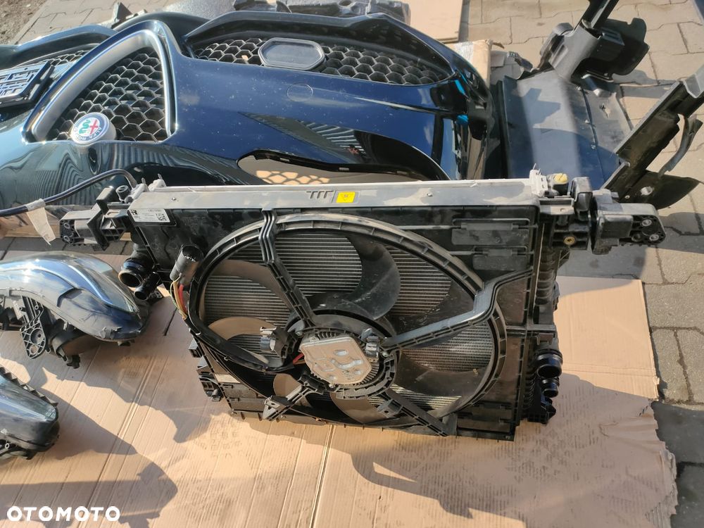 ALFA ROMEO GIULIA 2.0 280  MASKA ZDERZAK LAMPY BŁOTNIKI PAS CHŁODNICE - 7
