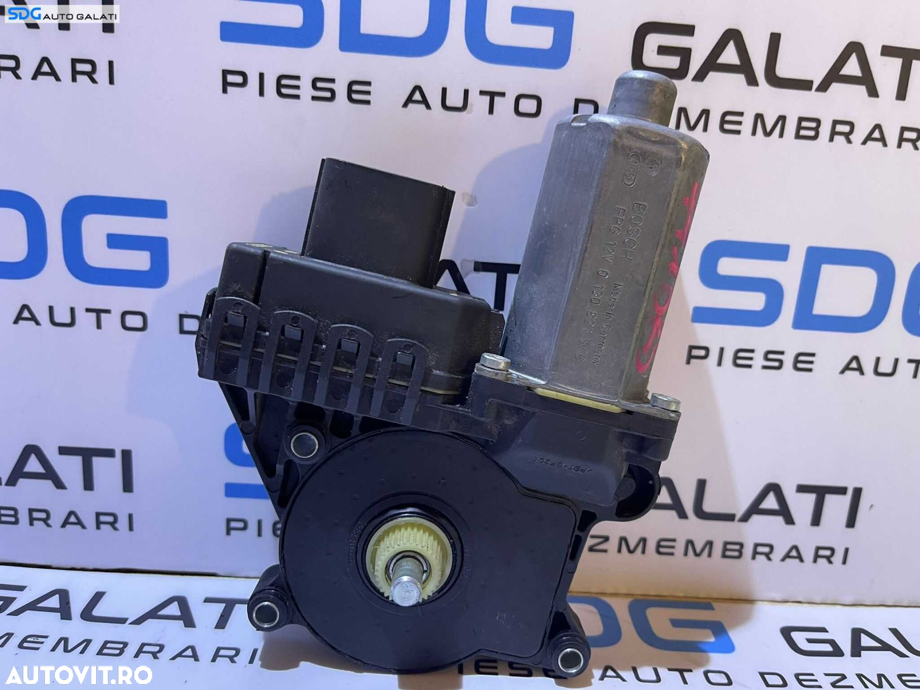 Motoras Macara Electrica Usa Portiera Dreapta Spate Jaguar X-Type 2001 - 2009 Cod 1522010153 0130821546 - 4