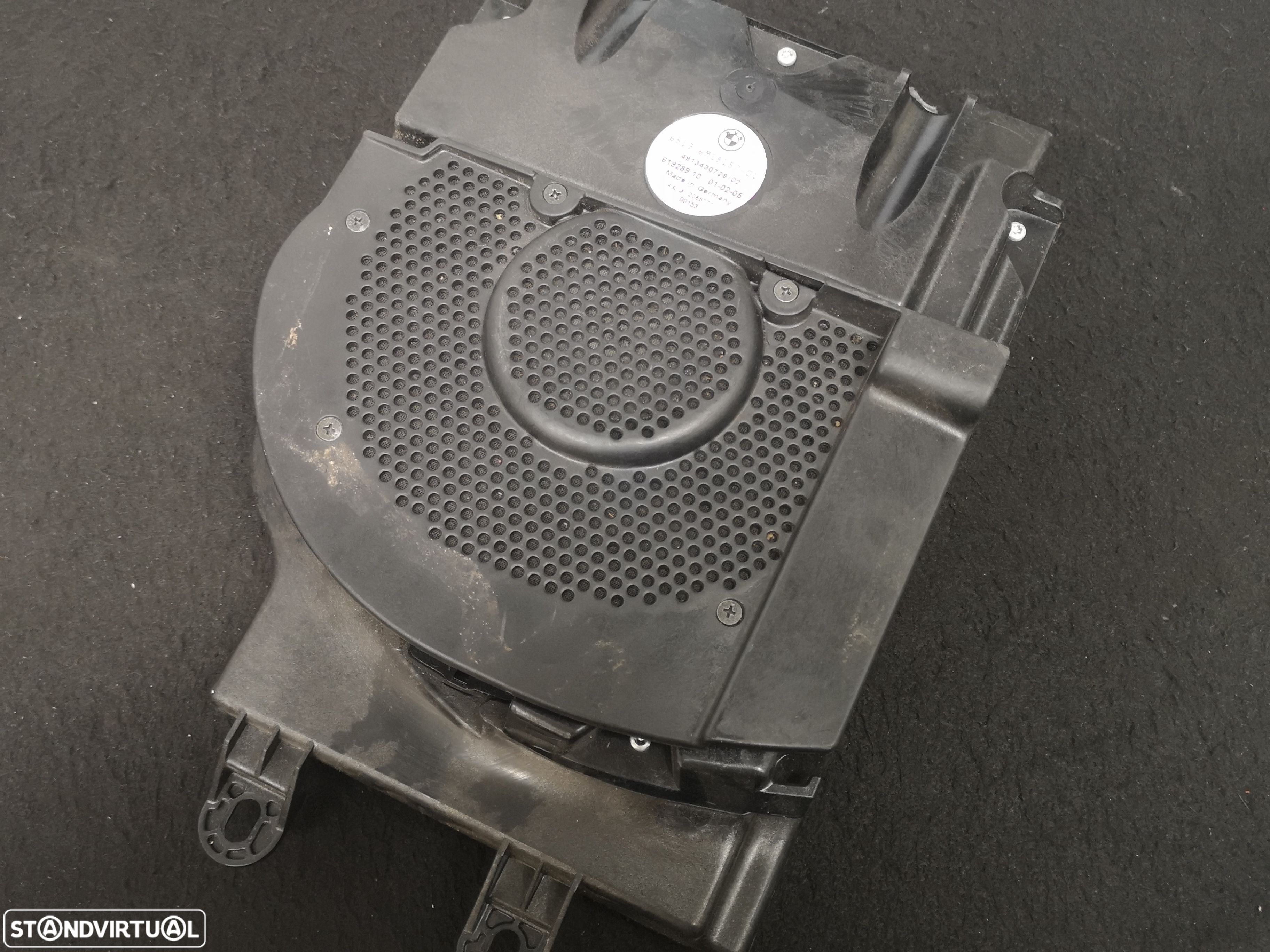 Coluna de som SUBWOOFER esquerdo bmw7 e65 e66 2001-2008 - 1