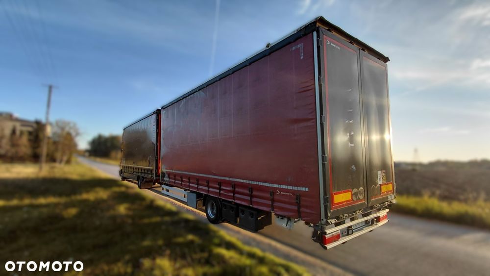 Mercedes-Benz ATEGO 1224 TANDEM ZESTAW 7.7+7.7 X 3H 120M3 PRZEJAZDOWY - 9
