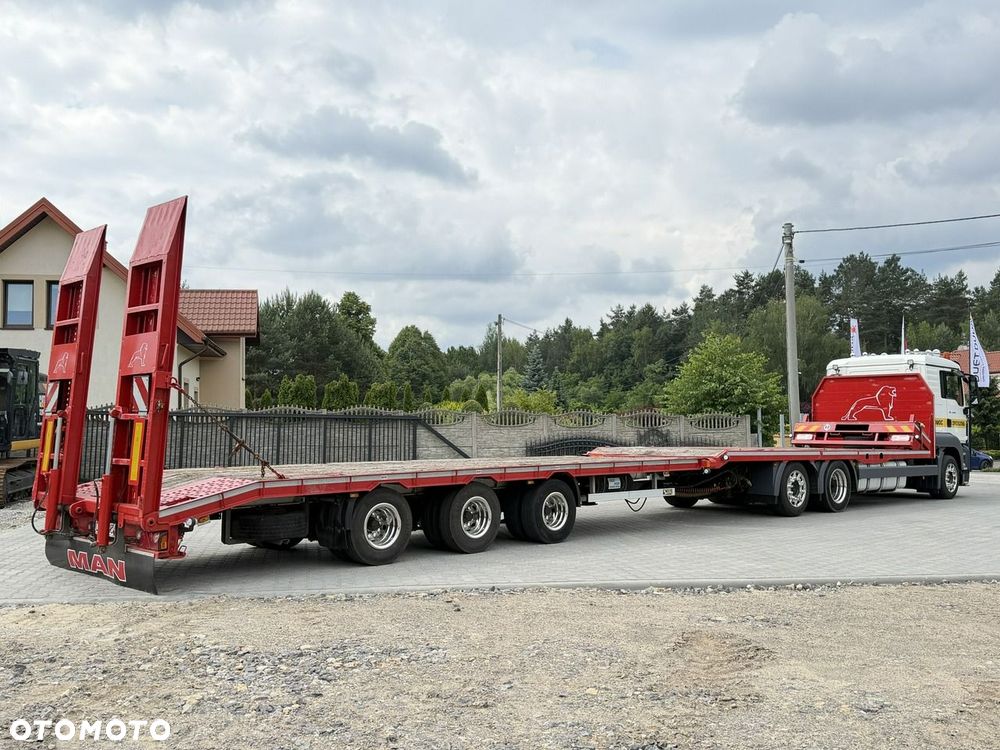 MAN TGS 26.440 6x2 E6 Laweta Tandem Przejazdowy Przyczepa 3-osiowa - 17