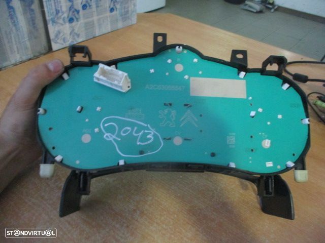 Quadrante A2c53065547 PEUGEOT 207 2007 1.6HDI 90CV 5P CINZA KM/H  DIGITAL PEUGEOT 207 2007 1.4HDI 70CV 5P CINZA KM/H  DIGITAL - 2