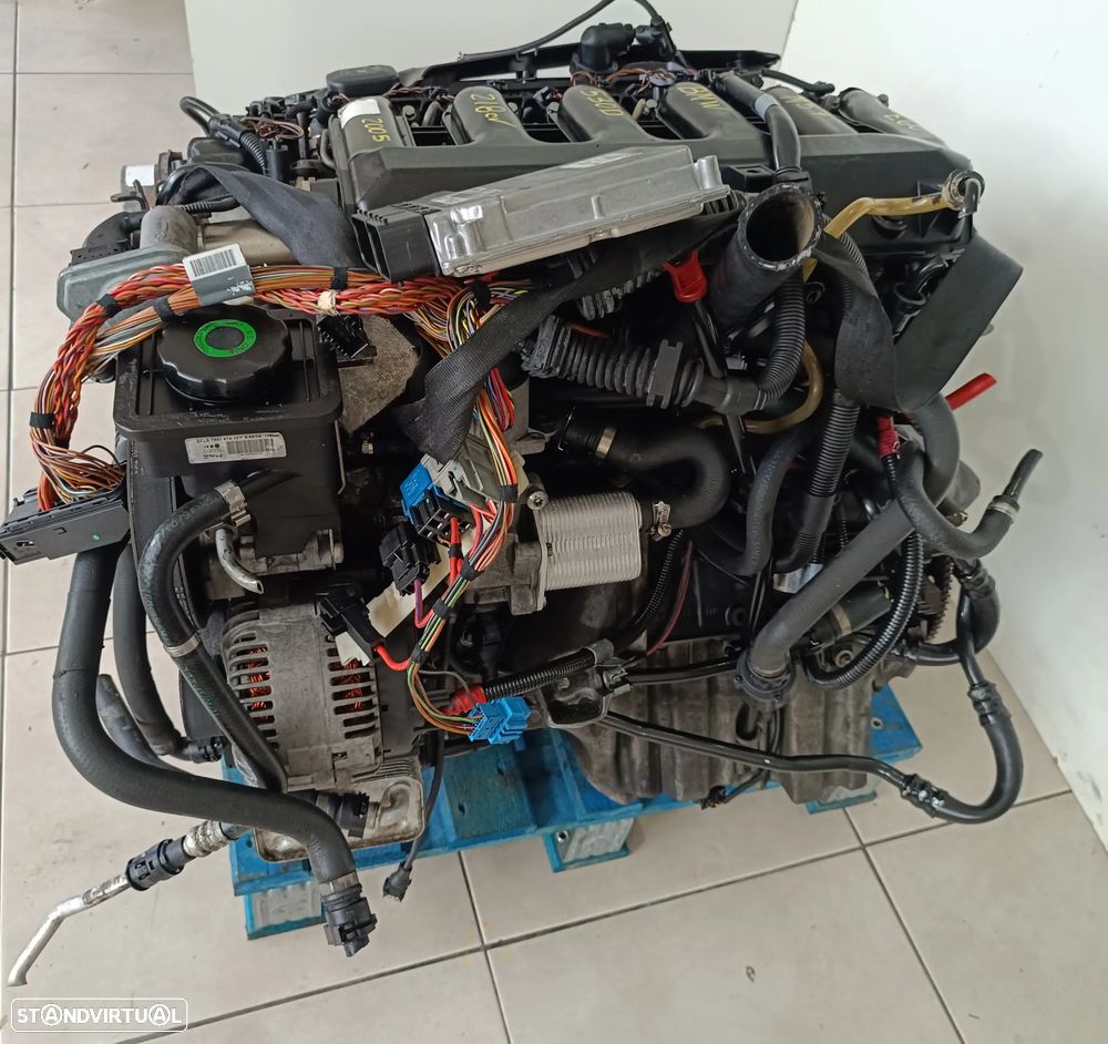 Motor m57 Bmw 530D 218cv bloco ferro E60 306D2 caixa velocidades ZF 6HP26 245KM - 3