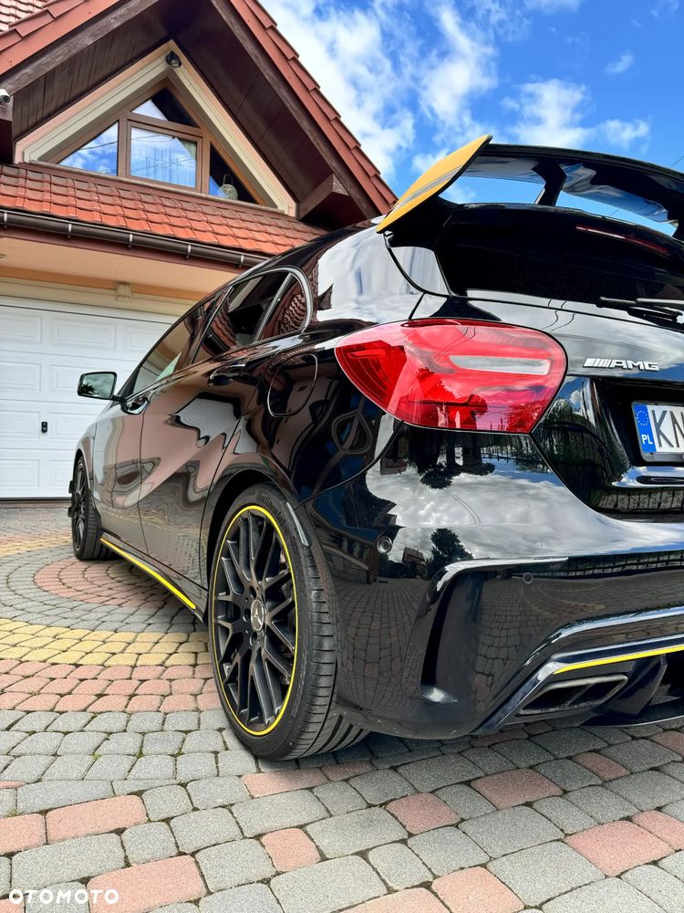 Mercedes-Benz Klasa A AMG 45 4Matic AMG Speedshift 7G-DCT Yellow Night Edition - 7