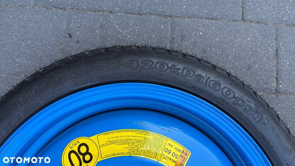 Koło dojazdowe r16 4x114.3 ET44 125/70 Epica Opel Chevrolet dojazdówka felga - 3
