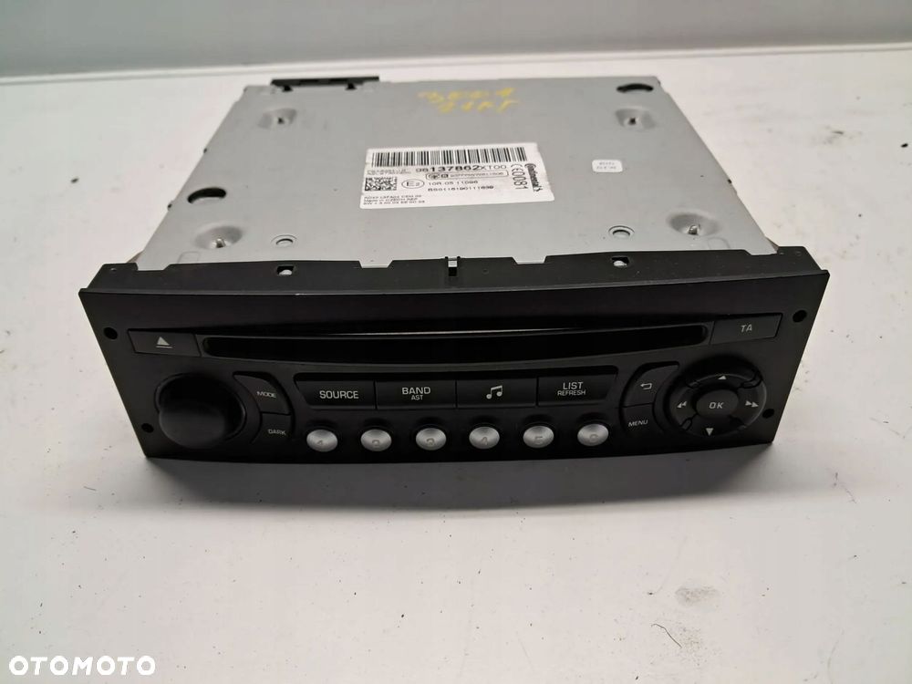 peugeot 3008 i lift radio radioodtwarzacz 98137862xt - 1