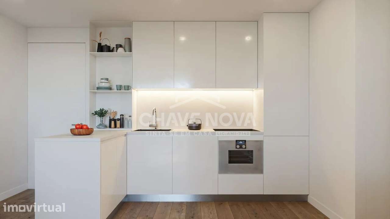 Apartamento T1 com garagem e varanda em Gondomar - Grande imagem: 2/13