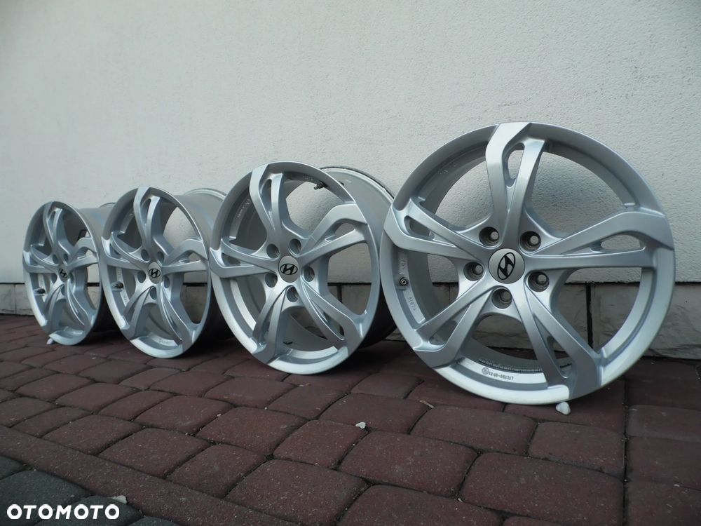 Felgi 17'' 5x114,3 Hyundai i30 i40 Elantra Tucson IX35 Kia Ceed Niro TPMS - 2