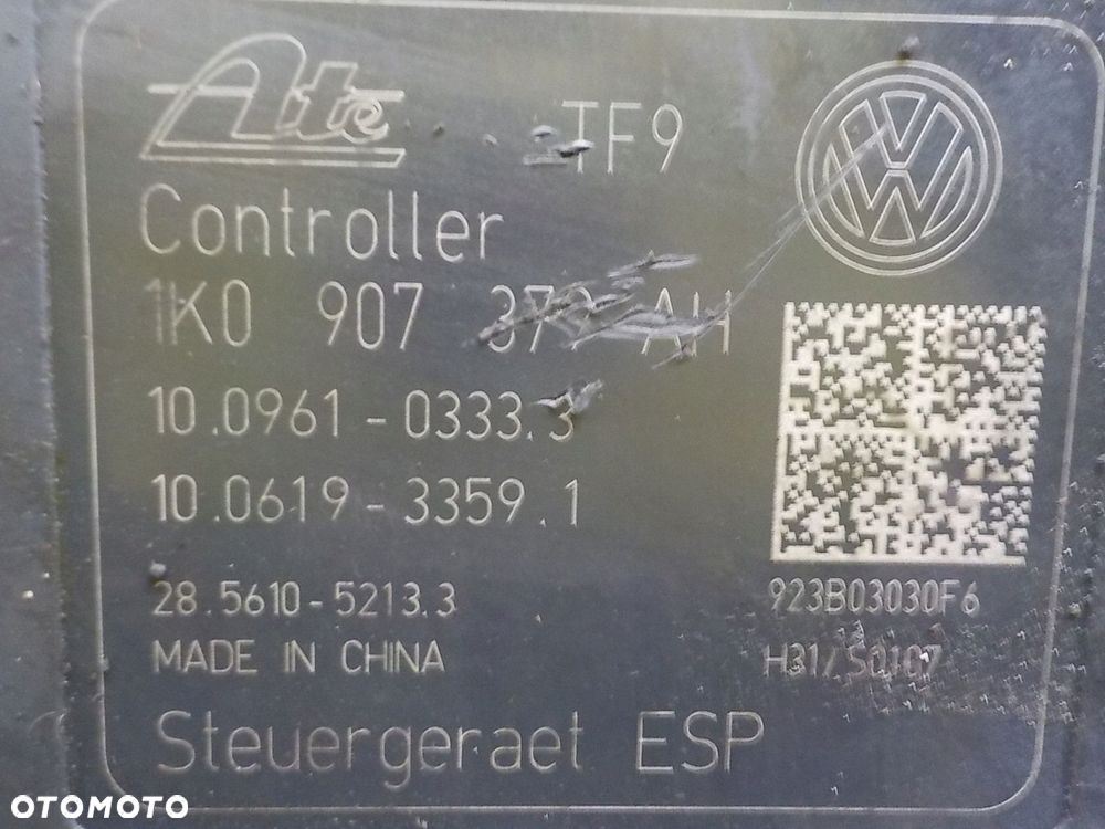 VW SCIROCCO 3 POMPA ABS 1K0614517AS G1 10.0399-3833.4 1K0907379AH - 2