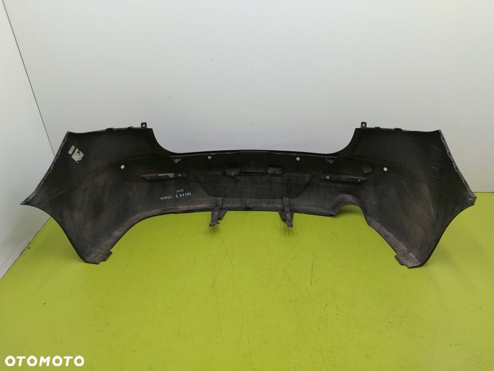 Zderzak tylny tył Mazda 3 II 2009-2013R SZARY SEDAN 4 DRZWI - 6