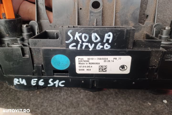 Comanda AC 1ST819045H 1ST819045H Skoda Citigo 1 [2011 - 2017] Hatchba - 5