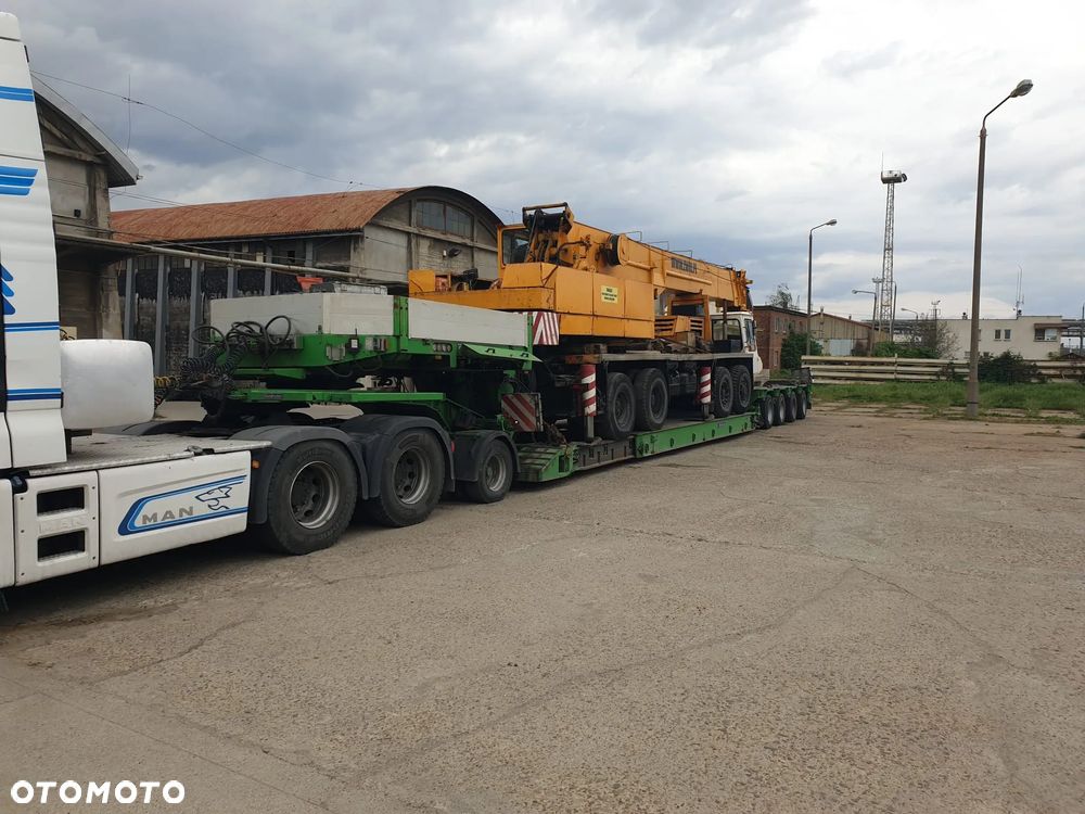Goldhofer wózek 1-osiowy podpierający dolly do tiefbetta zarejestrowany DMC 36ton - 4