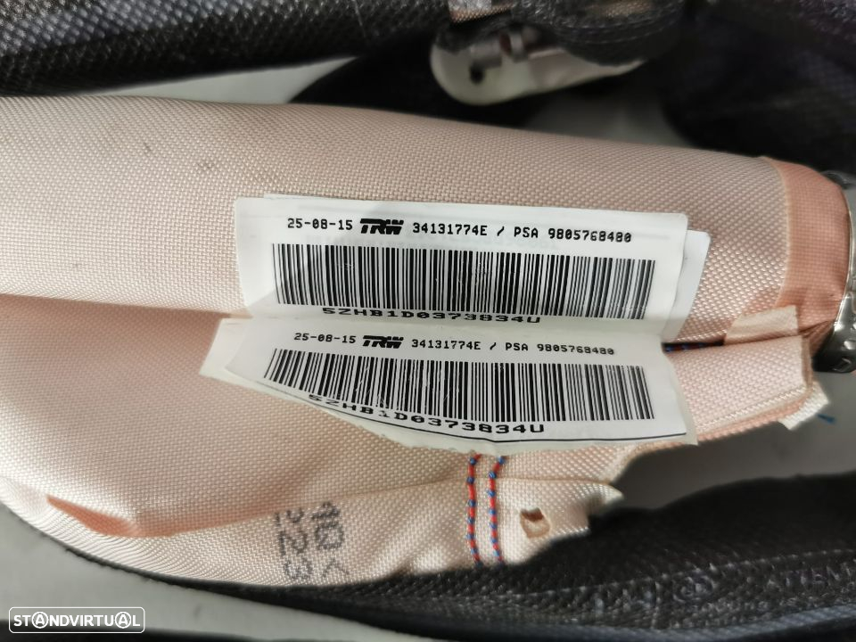 Airbags Cortina - Peugeot 308 II - 3