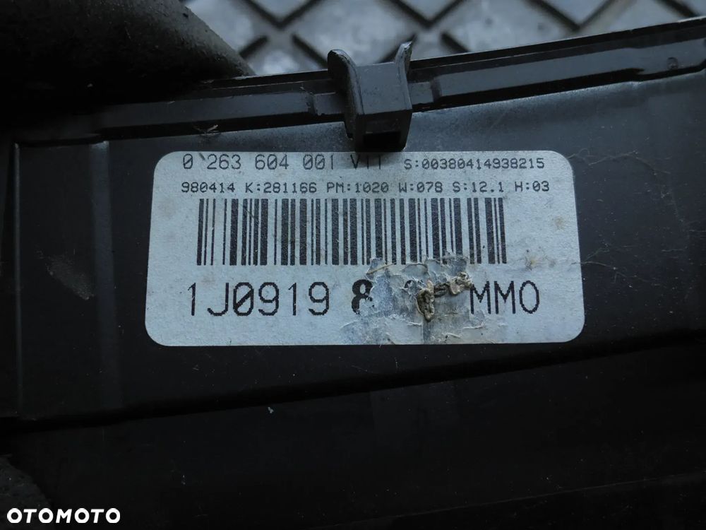 VW GOLF IV BORA 1.4 1.6 ZEGAR LICZNIK 0263604001 - 3