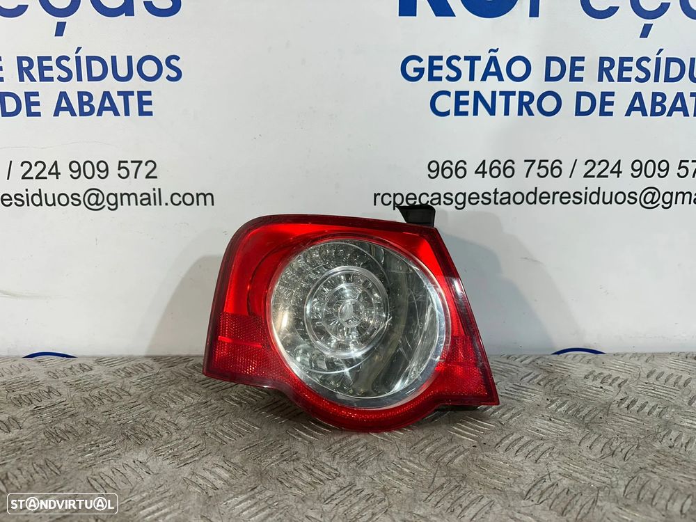 .Conjunto Farolins Tras Traseiro Esquerdo Direito Original LED Volkswagen VW Passat B6 3C5945096H 3C5945095H 2005 - 2010 - 5