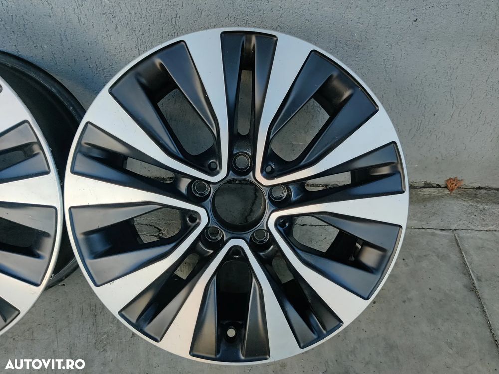 Jante R16" Negre Diamond Cut Mercedes Benz A W177 B W247 CLA X118 A177 A1774010000 - 5