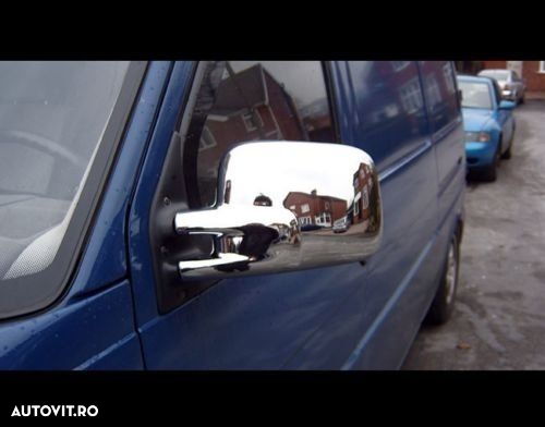 oglinzi cromate vw t4 , deflector capota,manere usi inox, măsuță bord, huse scaun,paravanturi geam - 6