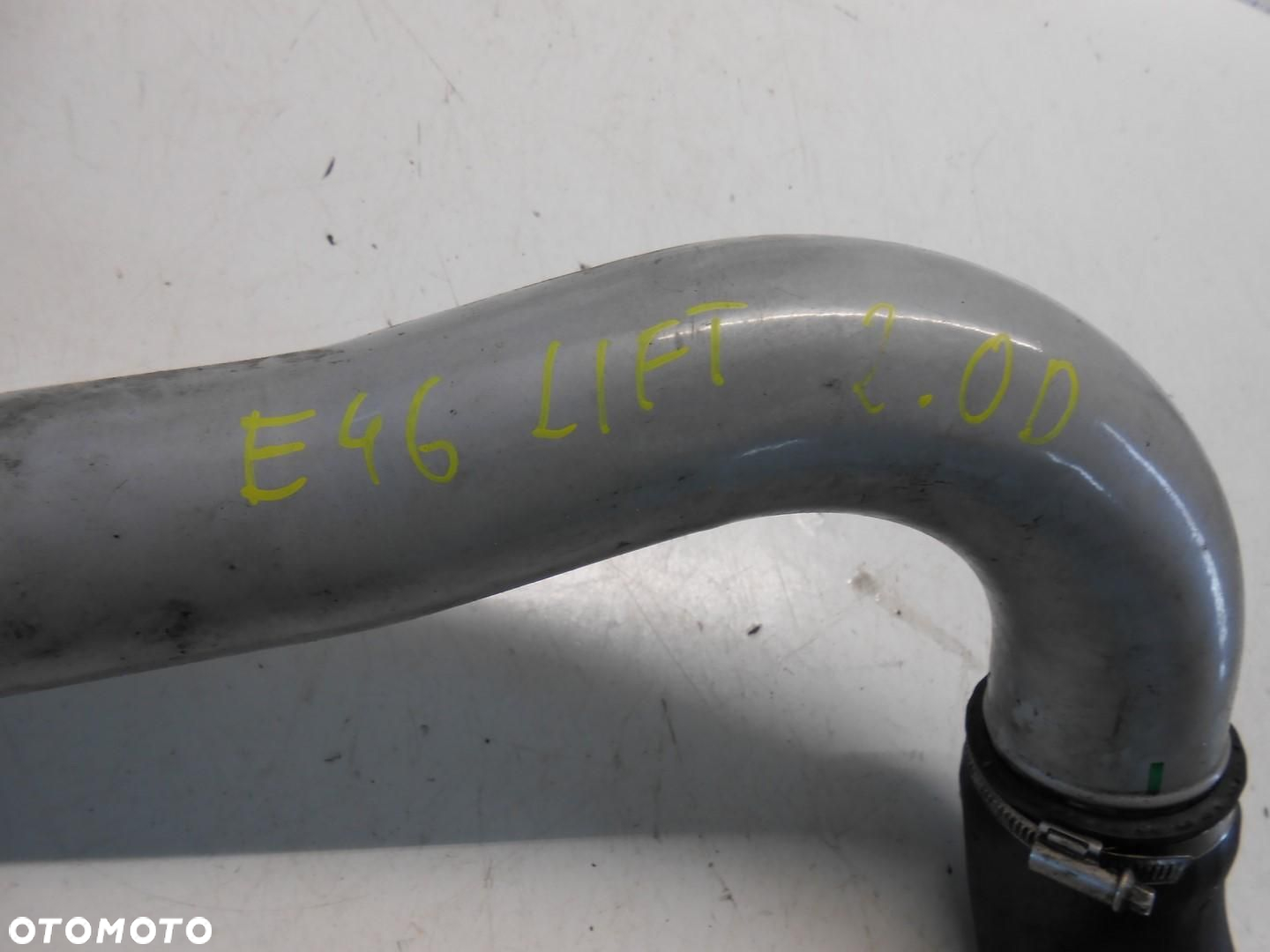 WĄŻ RURA INTERCOOLERA BMW E46 2.0 D # - 2