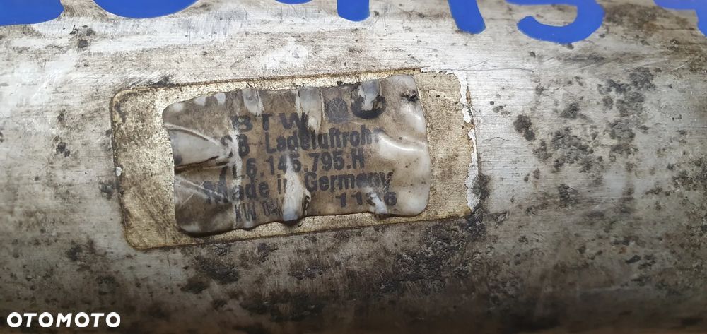 Przewód wąż rura intercoolera VW Touareg 3.0 TDI 7L6145795H - 6