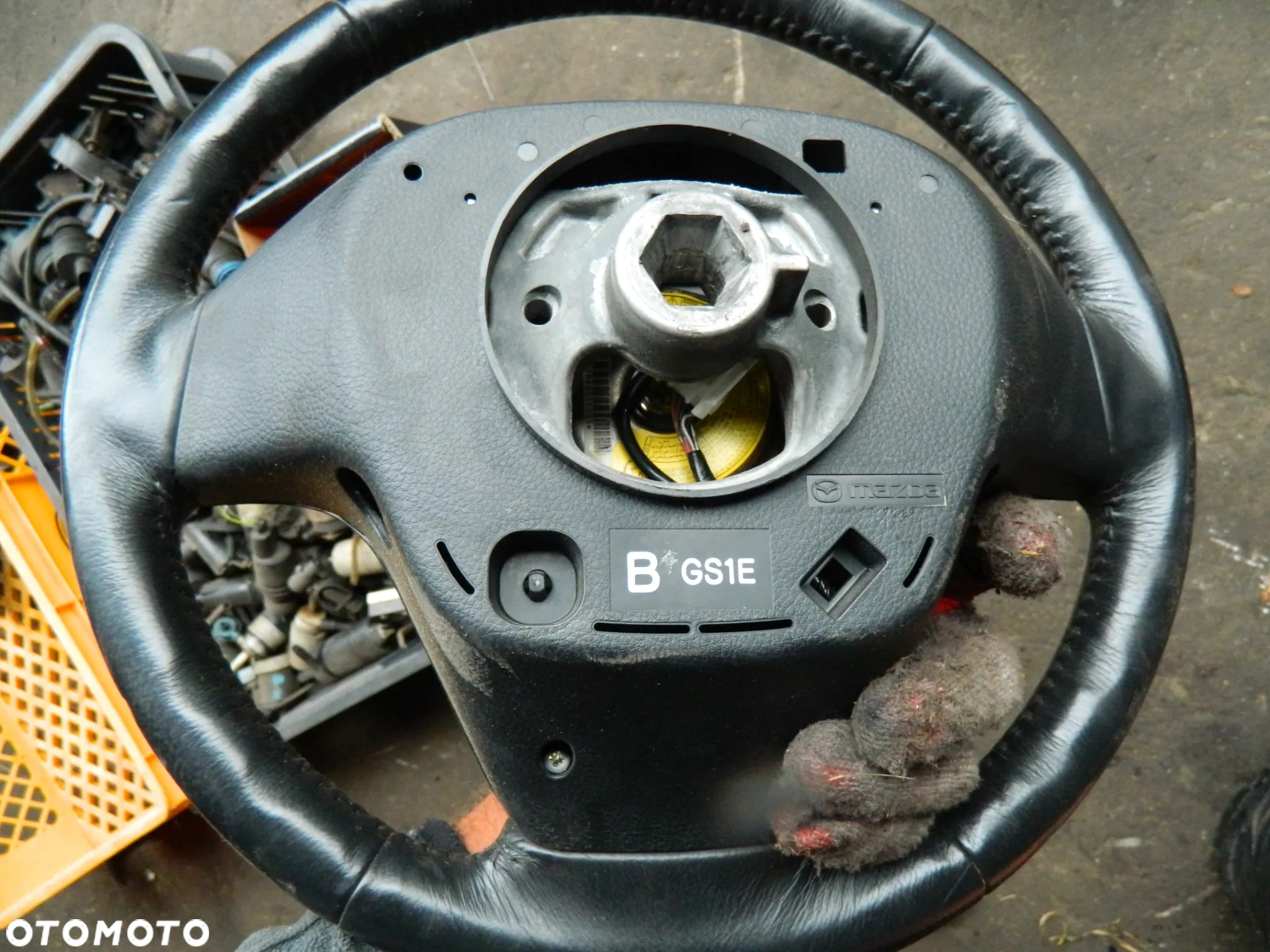 Mazda 6 07-13 Kierownica Skóra Airbag Multifunkcja - 5
