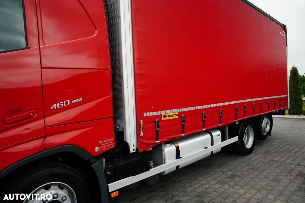 Volvo FH 460 / 7.4 M CORTINĂ / I-SAVE / I-PARK COOL / PUNTE RIDICATĂ / DIRECȚIE / CORTINĂ RANFORSATĂ - 9