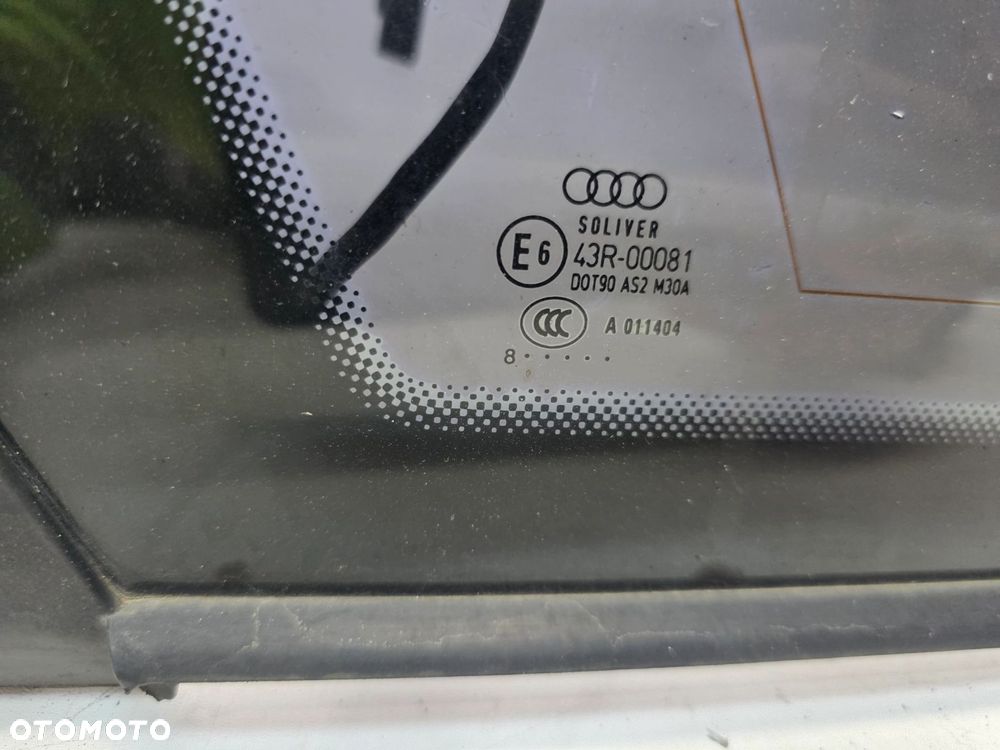 SZYBA KAROSERYJNA LEWY TYŁ AUDI A6 C6 4F9 AVANT 2008 ROK FOLIA - 9
