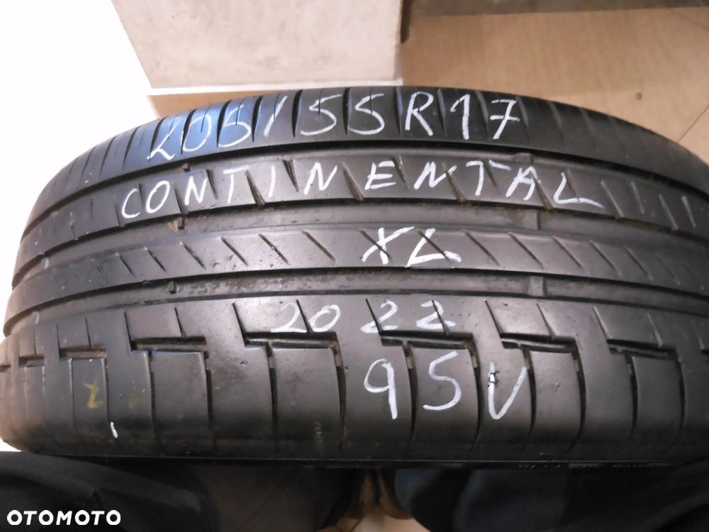 Opona pojedyńcza 205/55r17 continental premium contact 6 7,2mm lato - 1